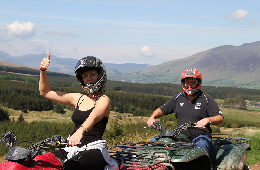 Ullswater activities: quad bikes at Rookin House
